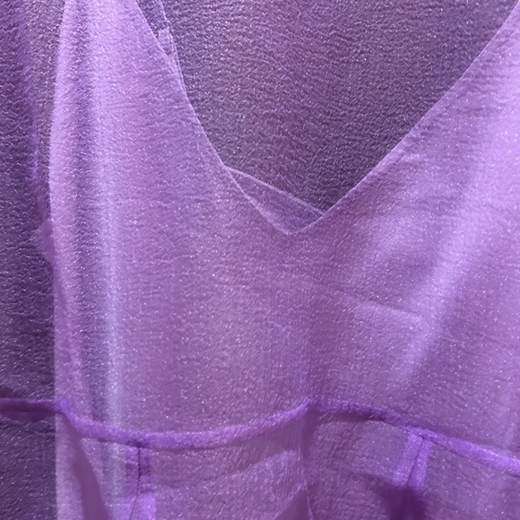 BNWT RHODE Hazel Dress in Lilac Organza and Satin - Picture 5 of 10